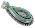 Genuine Sterling Silver Turquoise Opal Pendant CX46252
